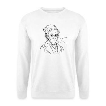 Gauss - Unisex Sweatshirt - white - Front