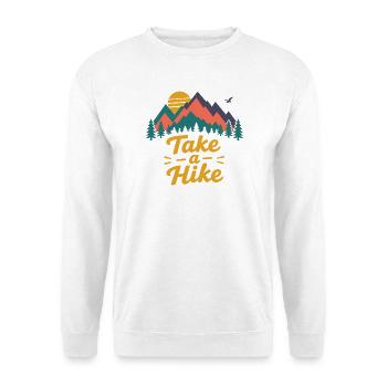 Take a Hike - Unisex Sweatshirt - white - Front