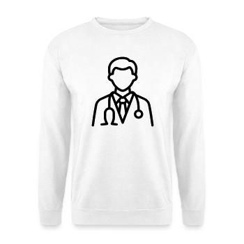 doctor - Unisex Sweatshirt - white - Front