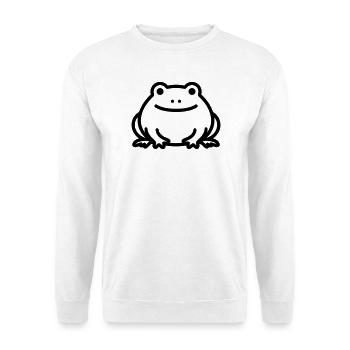 frog - Unisex Sweatshirt - white - Front