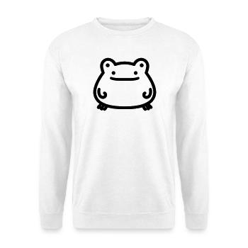 frog - Unisex Sweatshirt - white - Front