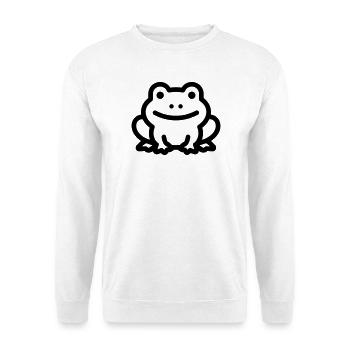 frog - Unisex Sweatshirt - white - Front