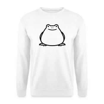 frog - Unisex Sweatshirt - white - Front