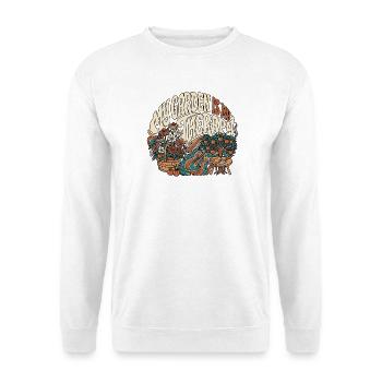 Jardinage de jardin - Sweat-shirt Unisexe - blanc - Devant