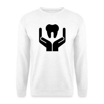 Dentist, Dental Hygiene, Dental Practice - Unisex Sweatshirt - white - Front