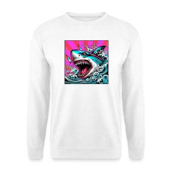Shark - Unisex Sweatshirt - white - Front
