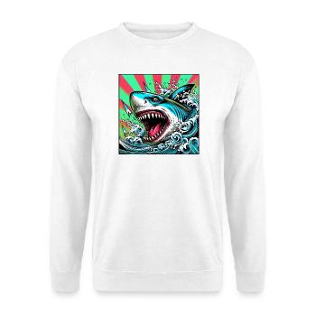 Shark - Unisex Sweatshirt - white - Front