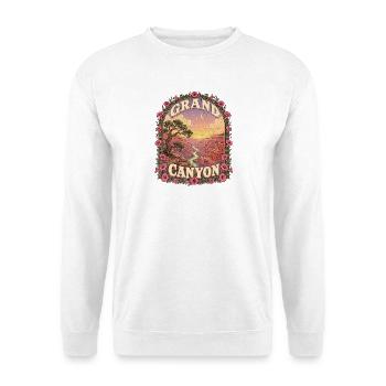 Grand Canyon National Park USA Arizona Wandern - Unisex Pullover - Weiß - Vorne