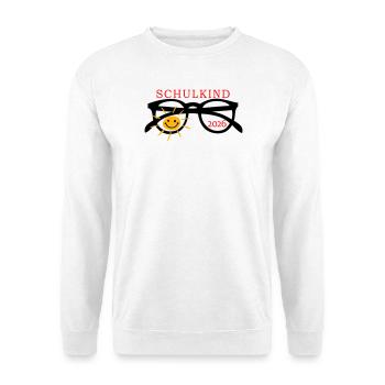 coole Sonnenbrille Schulkind  - Unisex Pullover - Weiß - Vorne