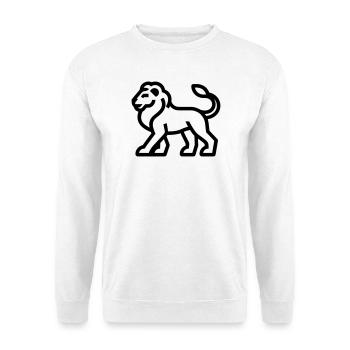 chimère - Sweat-shirt Unisexe - blanc - Devant