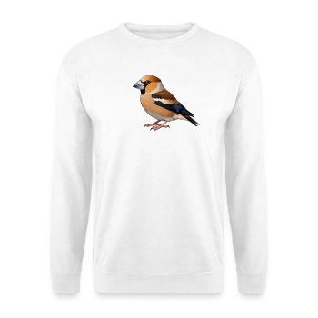 Oiseau du fourreau - Sweat-shirt Unisexe - blanc - Devant