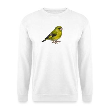 Oiseau Pintard - Sweat-shirt Unisexe - blanc - Devant