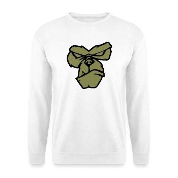 Front Gorille - Sweat-shirt Unisexe - blanc - Devant