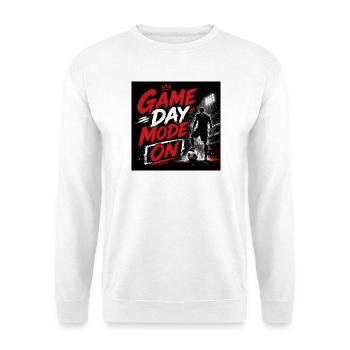 Game Day Mode Active - Unisex Sweatshirt - white - Front