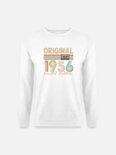 70e anniversaire, 70 ans - Sweat-shirt Unisexe - blanc