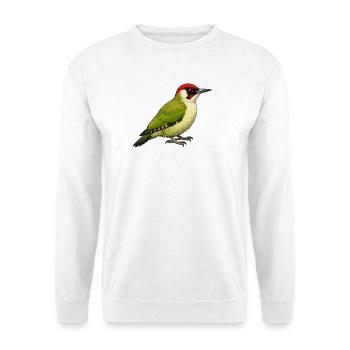 Pic vert - Sweat-shirt Unisexe - blanc - Devant