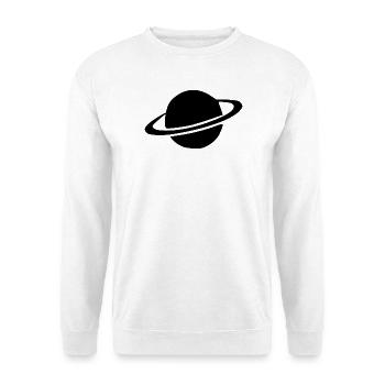 Don de l’espace - Sweat-shirt Unisexe - blanc - Devant