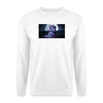 Jackpot of Burnout - Vaporwave Aesthetic Meme - Unisex Sweatshirt - white - Front