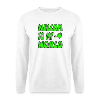Garten - Unisex Pullover - Weiß - Vorne