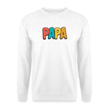 DAP Rainbow Pop Art - Unisex Sweatshirt - white - Front
