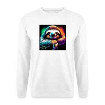 paresse - Sweat-shirt Unisexe - blanc - Devant