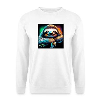 paresse - Sweat-shirt Unisexe - blanc - Devant