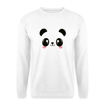 T-shirt Panda Mignon Style Kawaii - Sweat-shirt Unisexe - blanc - Devant