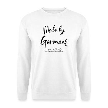 Made by Germans - Unisex Sweatshirt - white - Front