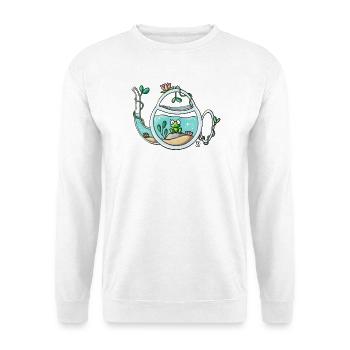Teapot Garden Frog - Unisex Sweatshirt - white - Front