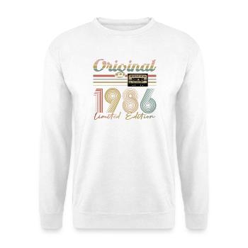 40e anniversaire, 40 ans - Sweat-shirt Unisexe - blanc - Devant