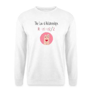 The_Law_of_Relationships - Unisex Pullover - Weiß - Vorne