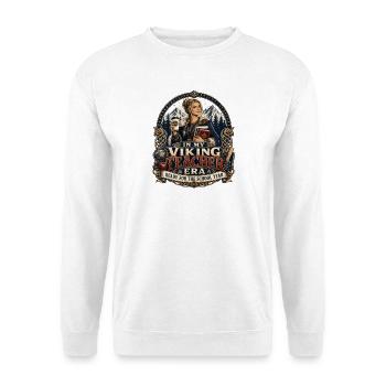 Viking Teacher Era: Ready for School - Unisex Sweatshirt - white - Front