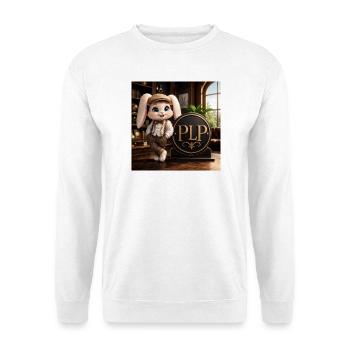 Whiskered Gentleman PLP - Unisex Sweatshirt - white - Front