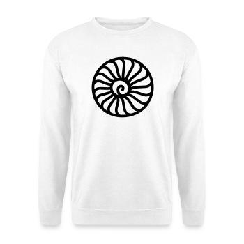 fossile - Sweat-shirt Unisexe - blanc - Devant