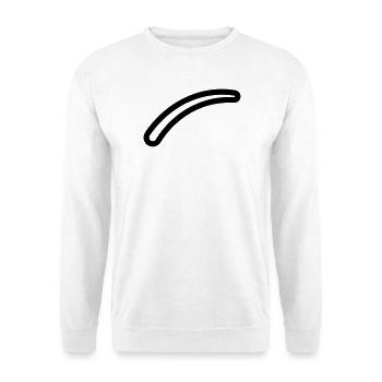 boomerang - Unisex Sweatshirt - white - Front