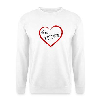 Beste Eltern - Unisex Pullover - Weiß - Vorne