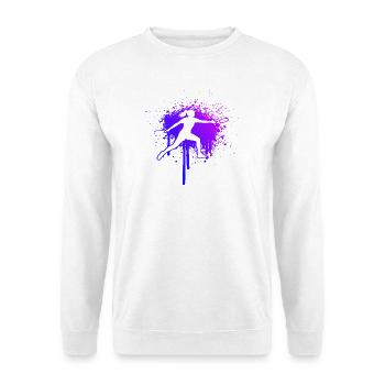 Idée de cadeau pour le disc golf pour un athlète de disc - Sweat-shirt Unisexe - blanc - Devant