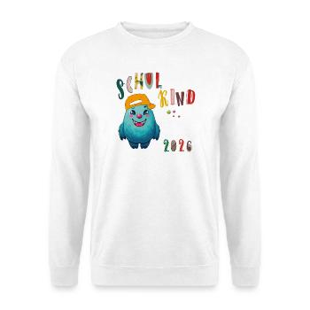 Einschulung  2026 - Unisex Pullover - Weiß - Vorne