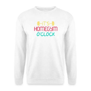 Fitness Fanatics Homegym O’Clock Calisthenics Gym - Sweat-shirt Unisexe - blanc - Devant