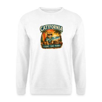 Paws around the World - Unisex Sweatshirt - white - Front