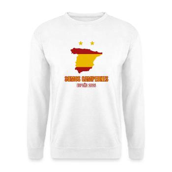 Somos Campeones España 2026 Football Fan T-Shirt - Unisex Sweatshirt - white - Front