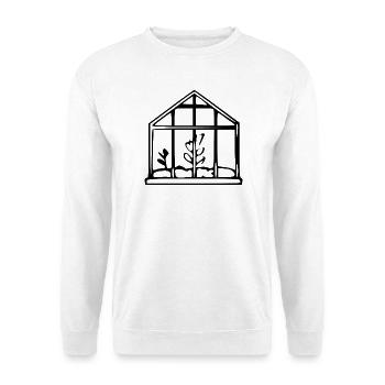 Greenhouse Garden Gardener Gift - Unisex Sweatshirt - white - Front