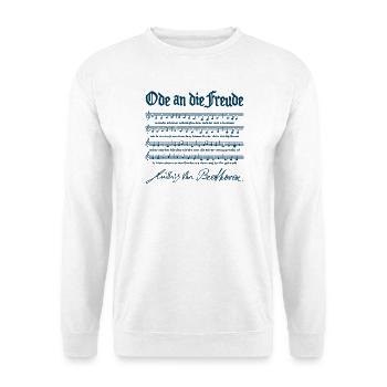 Ode to Joy - Unisex Sweatshirt - white - Front