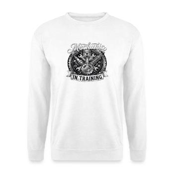Mechanic in training Motif - Unisex Sweatshirt - white - Front