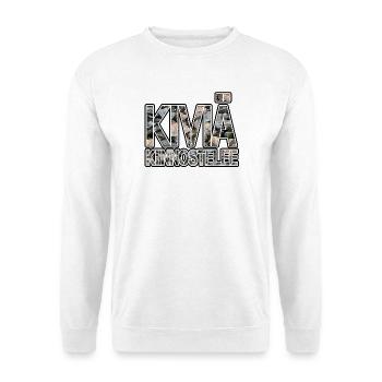 Die Steine sind interessiert an - Unisex Pullover - Weiß - Vorne