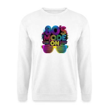 This Is My 80's Costume 80er Jahre - Unisex Pullover - Weiß - Vorne