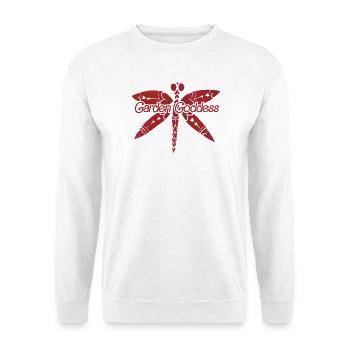 Gartengöttin Libellenflügel - Unisex Pullover - Weiß - Vorne