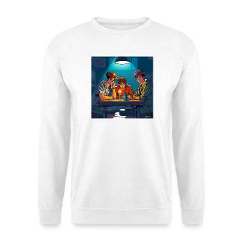 Coopération - Sweat-shirt Unisexe - blanc - Devant