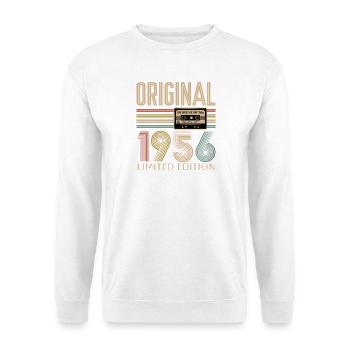 70e anniversaire, 70 ans - Sweat-shirt Unisexe - blanc - Devant