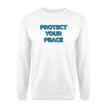 Protect Your Peace - Unisex Sweatshirt - white - Front